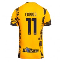 Inter Milan Joaquin Correa #11 Tretí futbalový dres 2024-25 Krátky Rukáv